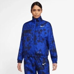 Nike Womens USA Storm-Fit Royal Graphic Jacket size medium